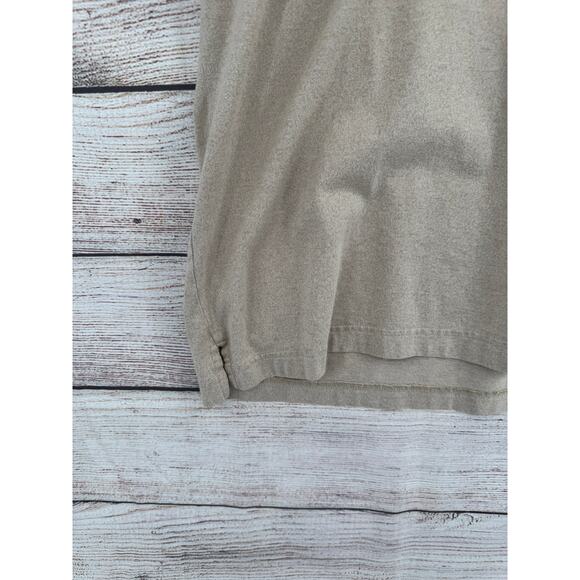 Vintage 1995 Reebok NFL Super Bowl 30 Polo Shirts Mens XL Beige Tan Embroidered - Picture 5 of 10